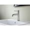 Anzzi Valle Single Hole Single Handle Bathroom Faucet in Brushed Nickel L-AZ107BN - alternate 3
